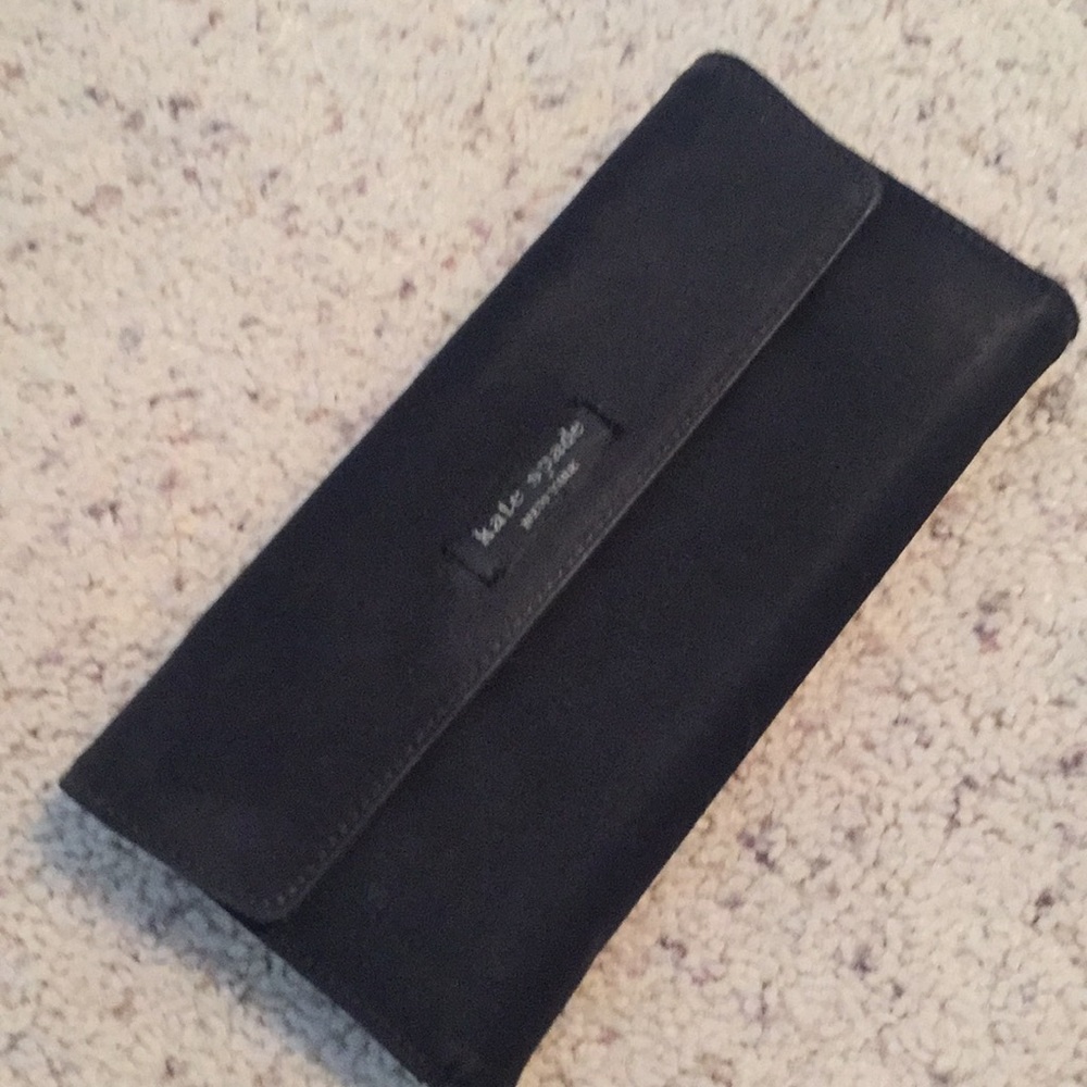 Kate Spade Nylon Black Wallet